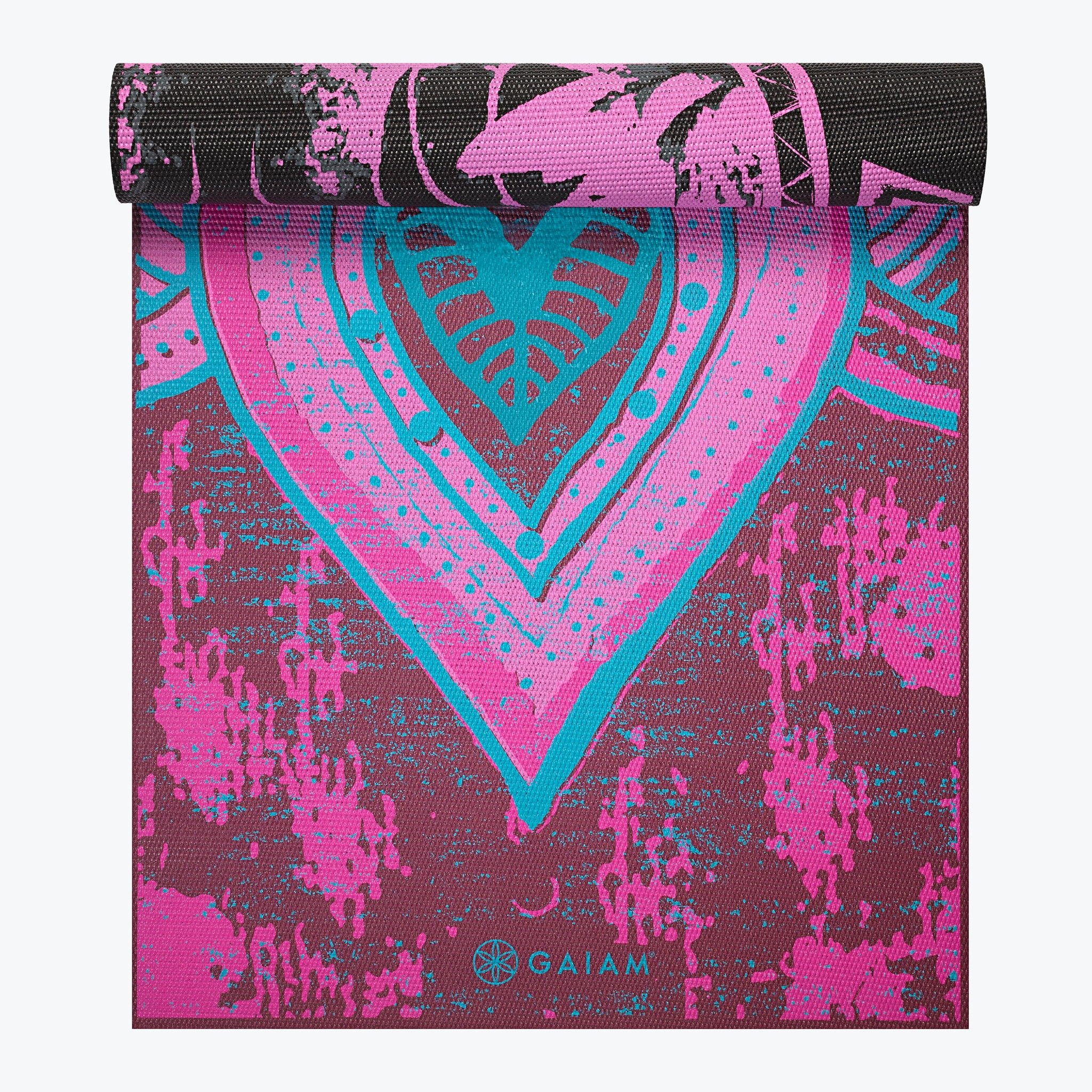 Reversible Be Free Yoga Mat 6mm Gaiam