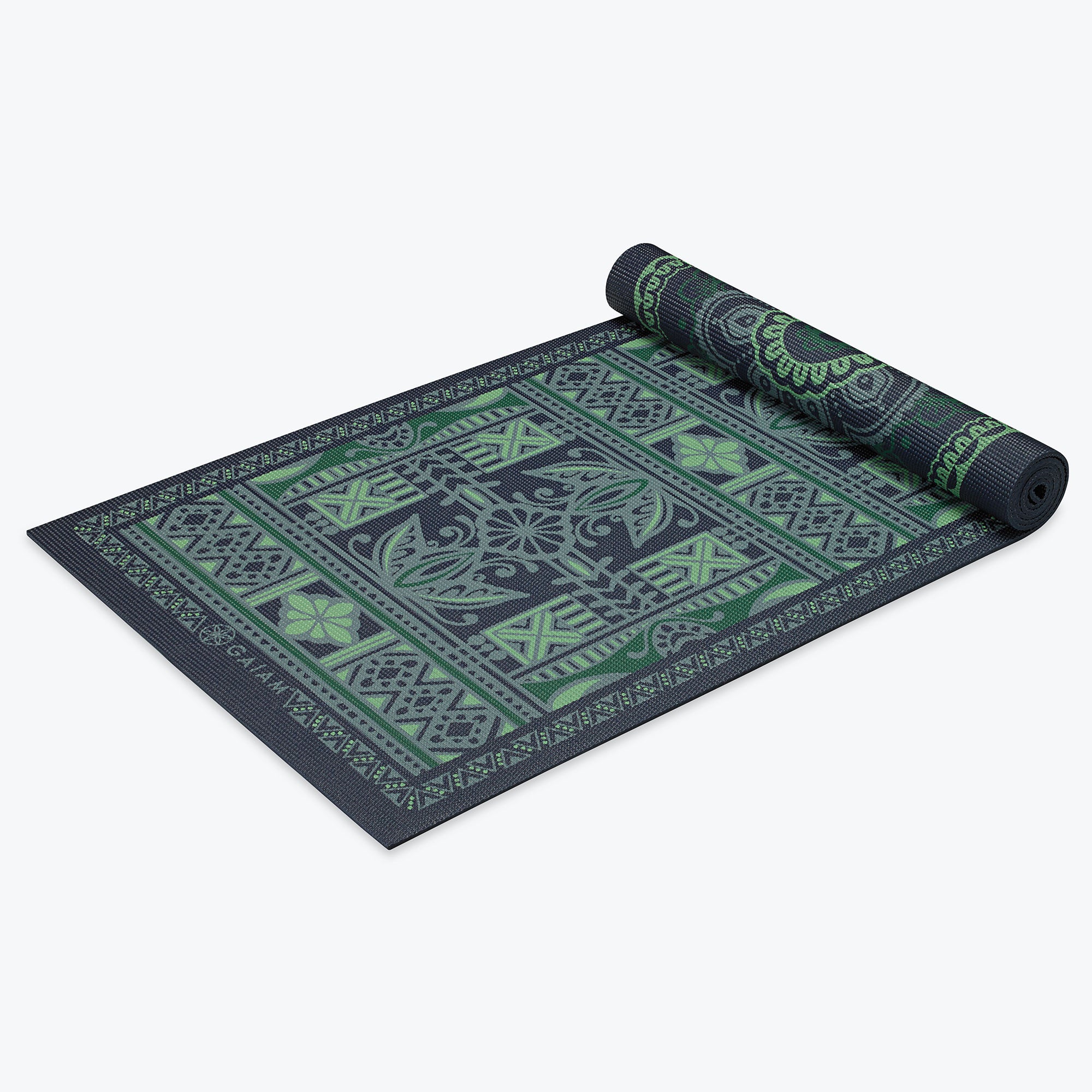 Reversible Boho Folk Yoga Mat (6mm) - Gaiam