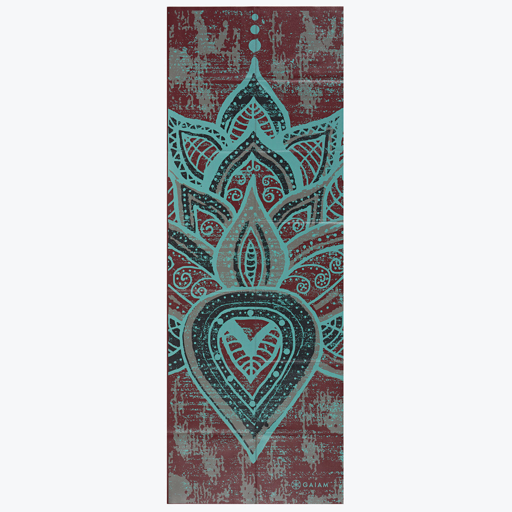 Gaiam® Foldable Solid Grey Yoga Mat, 1 ct - Kroger