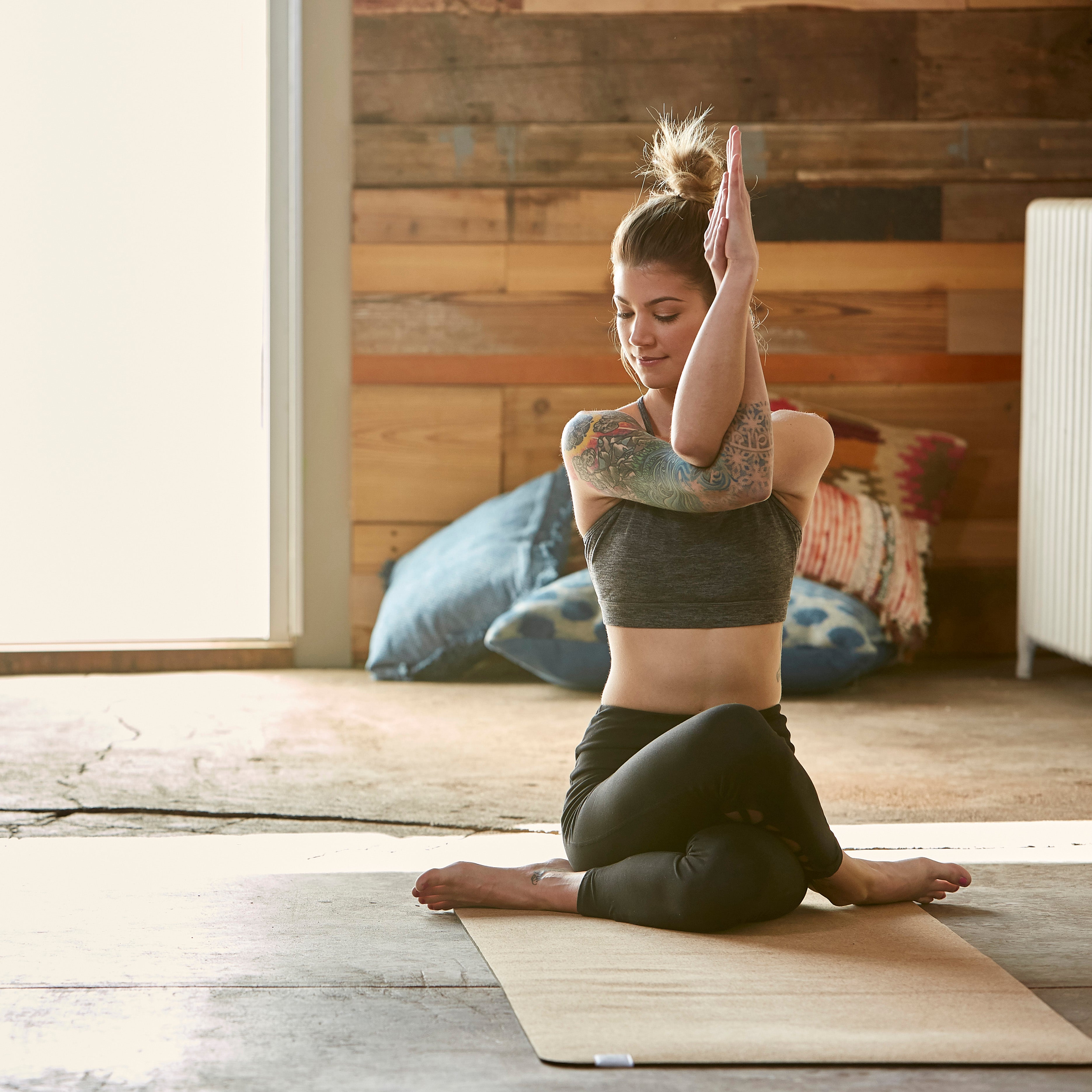 Gaiam Sol Natural Cork Yoga Block