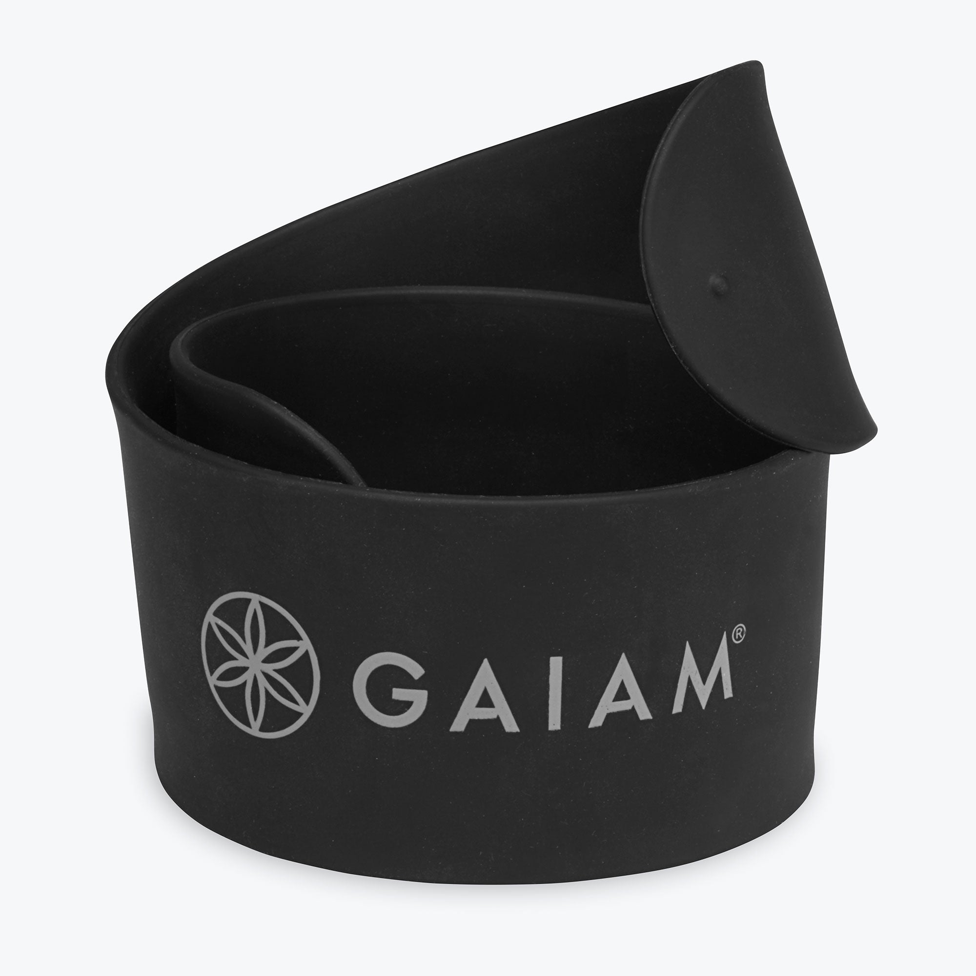 Yoga Mat Slap Band rolled up