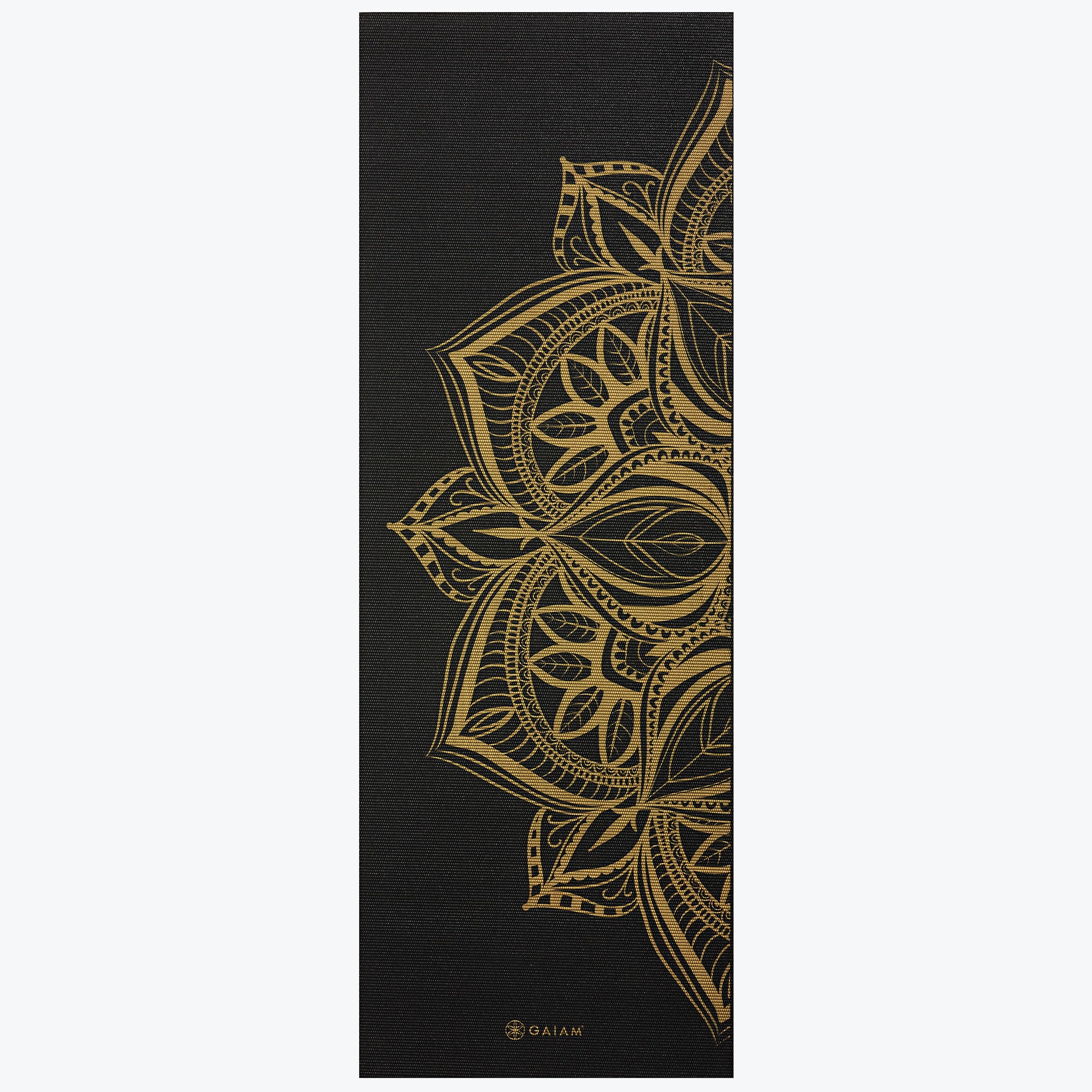 6mm Premium Metallic Bronze Medallion Yoga Mat