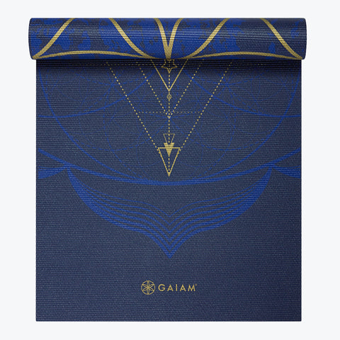 Reversible Metallic Sun & Moon Yoga Mat (6mm)