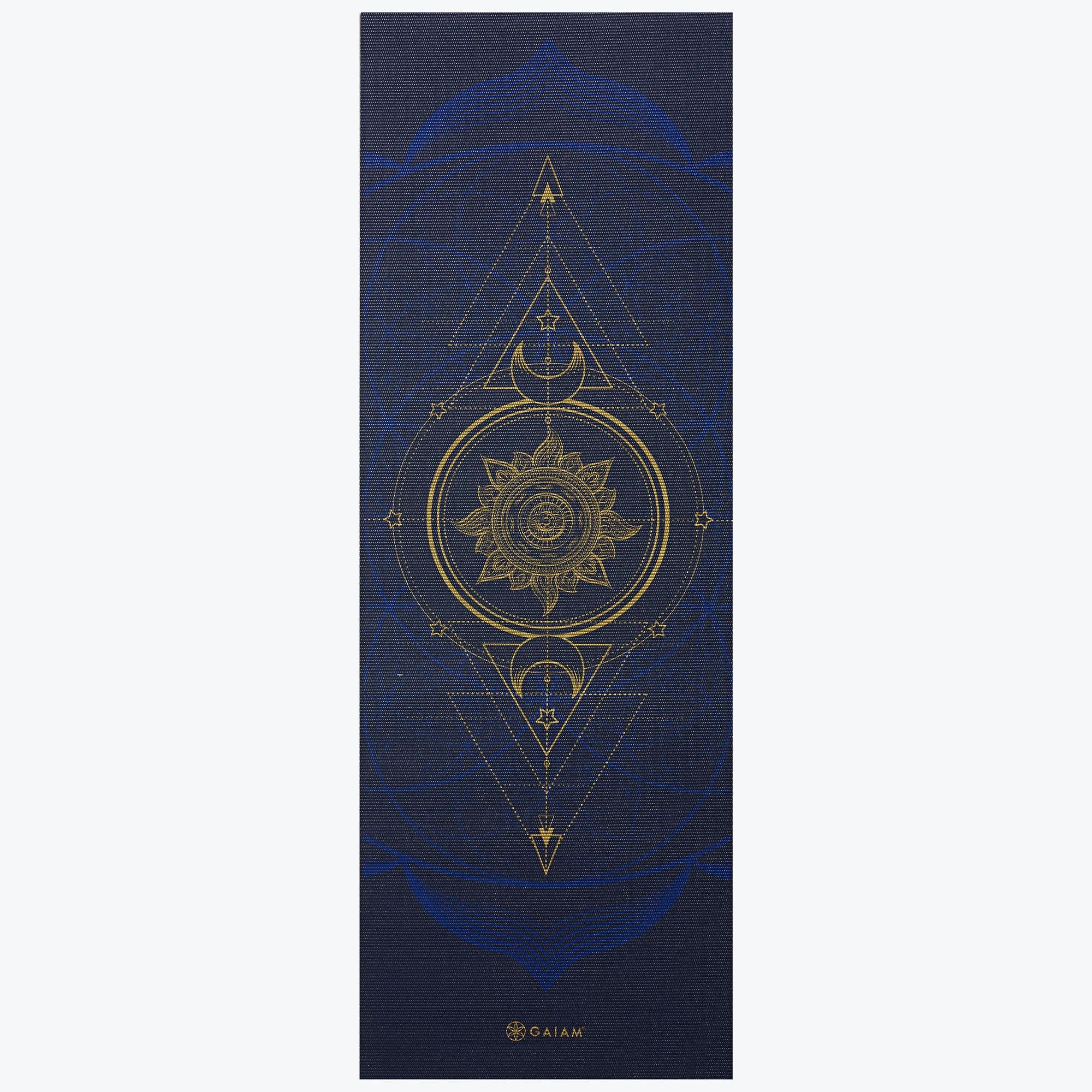 6mm Reversible Metallic Sun & Moon Yoga Mat