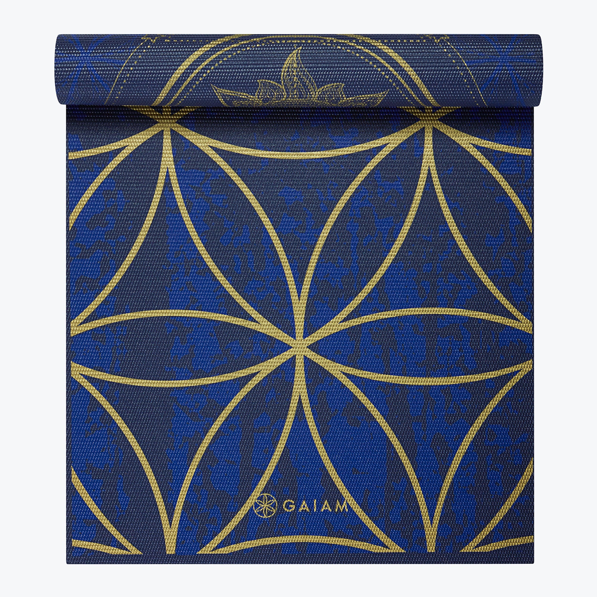 Reversible Metallic Sun & Moon 6mm Yoga Mat