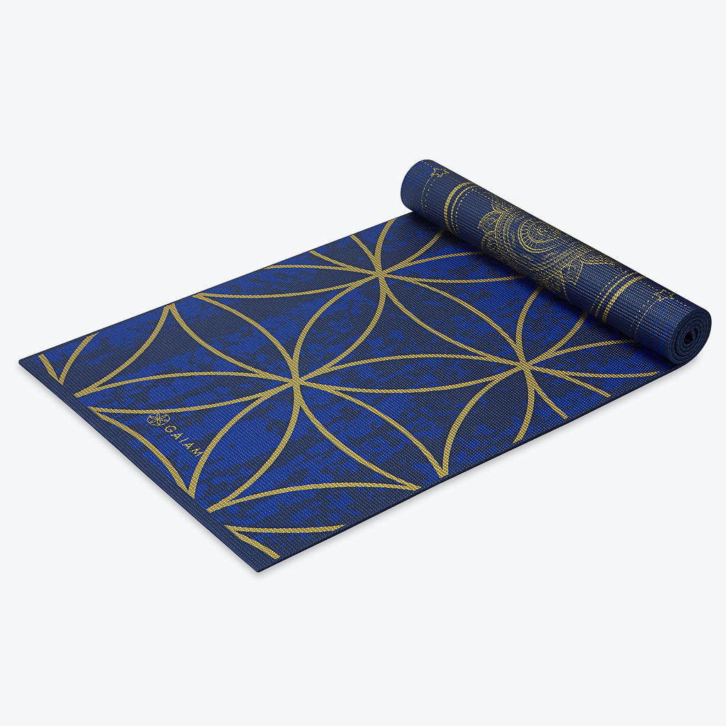 Reversible 6mm Sun & Moon Metallic Yoga Mat