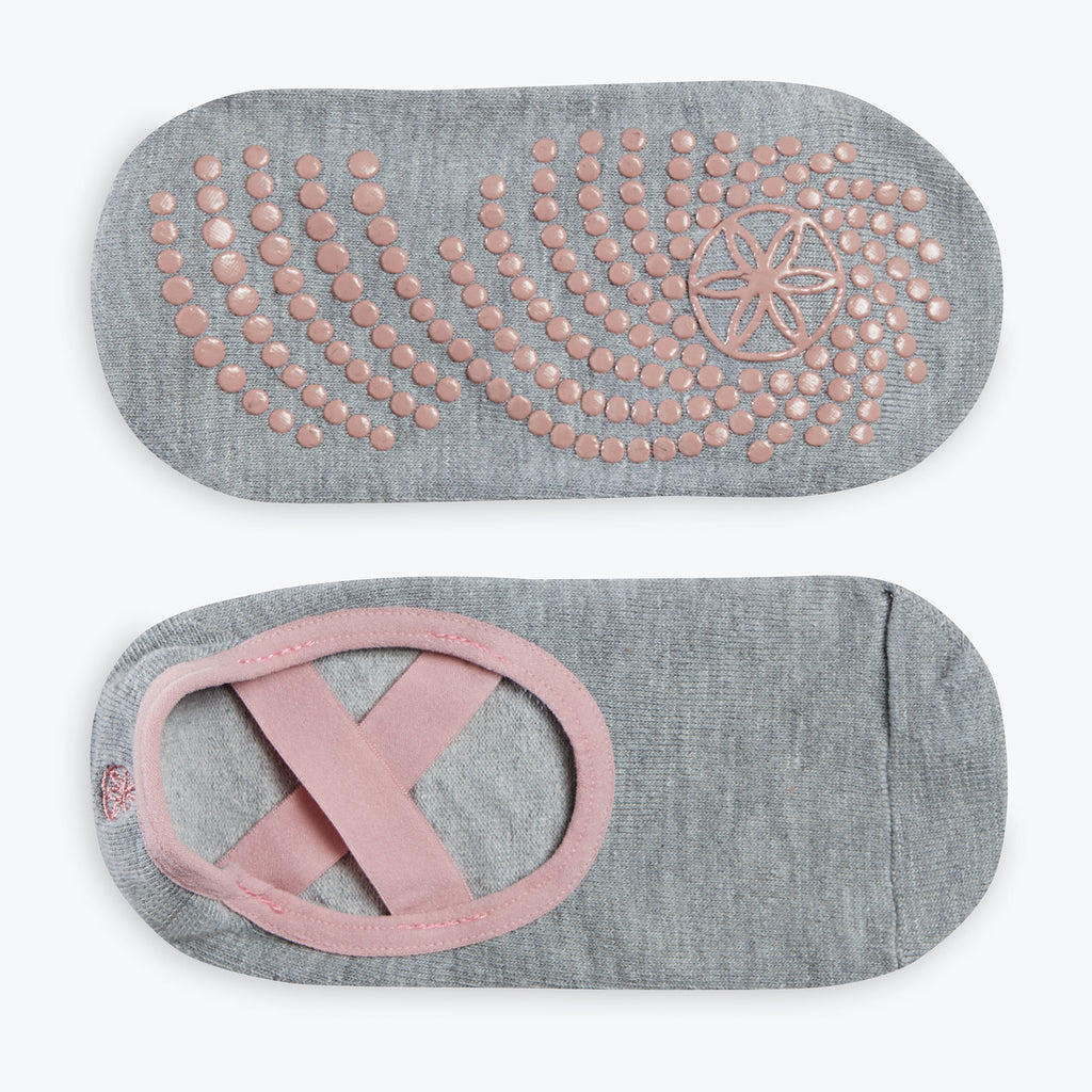 Blush Grippy Yoga-Barre Socks - 2 Pack