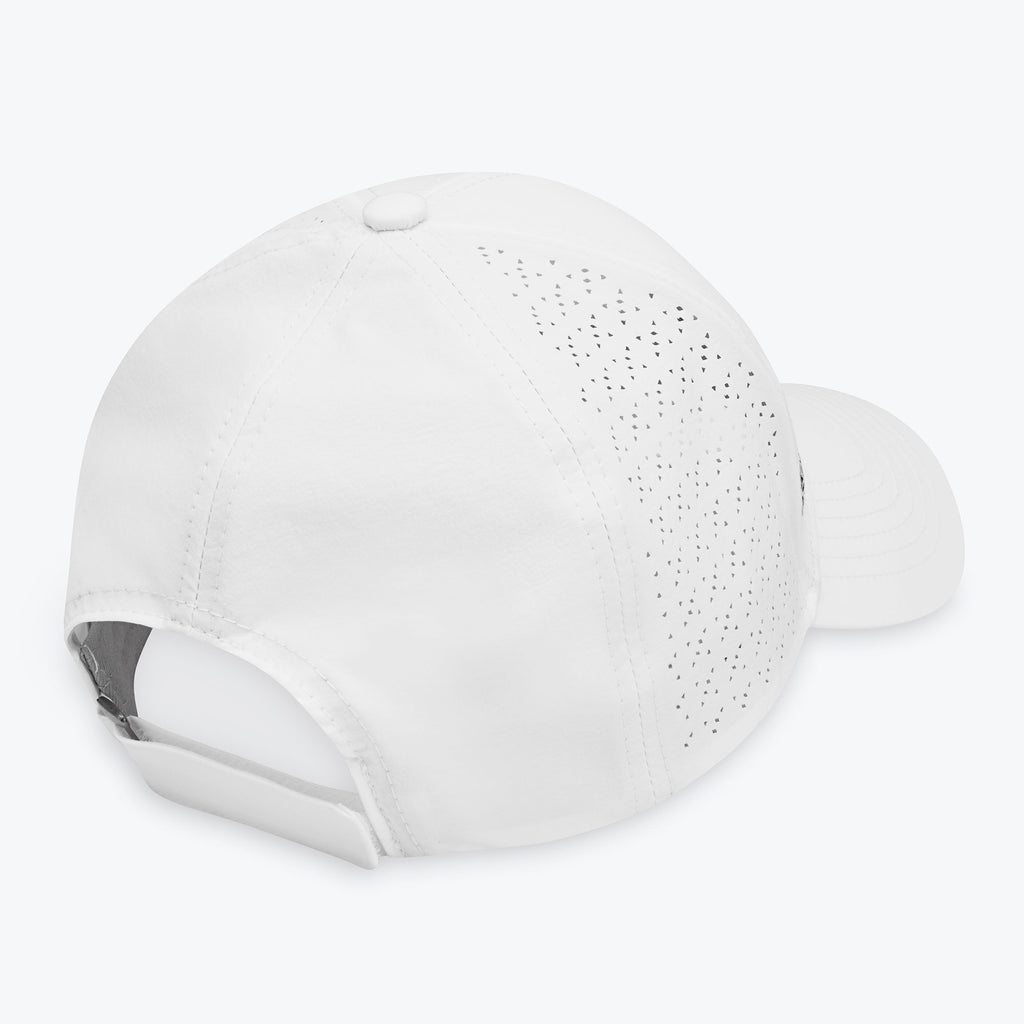 Cruiser Breathable Nova Hat White Back View