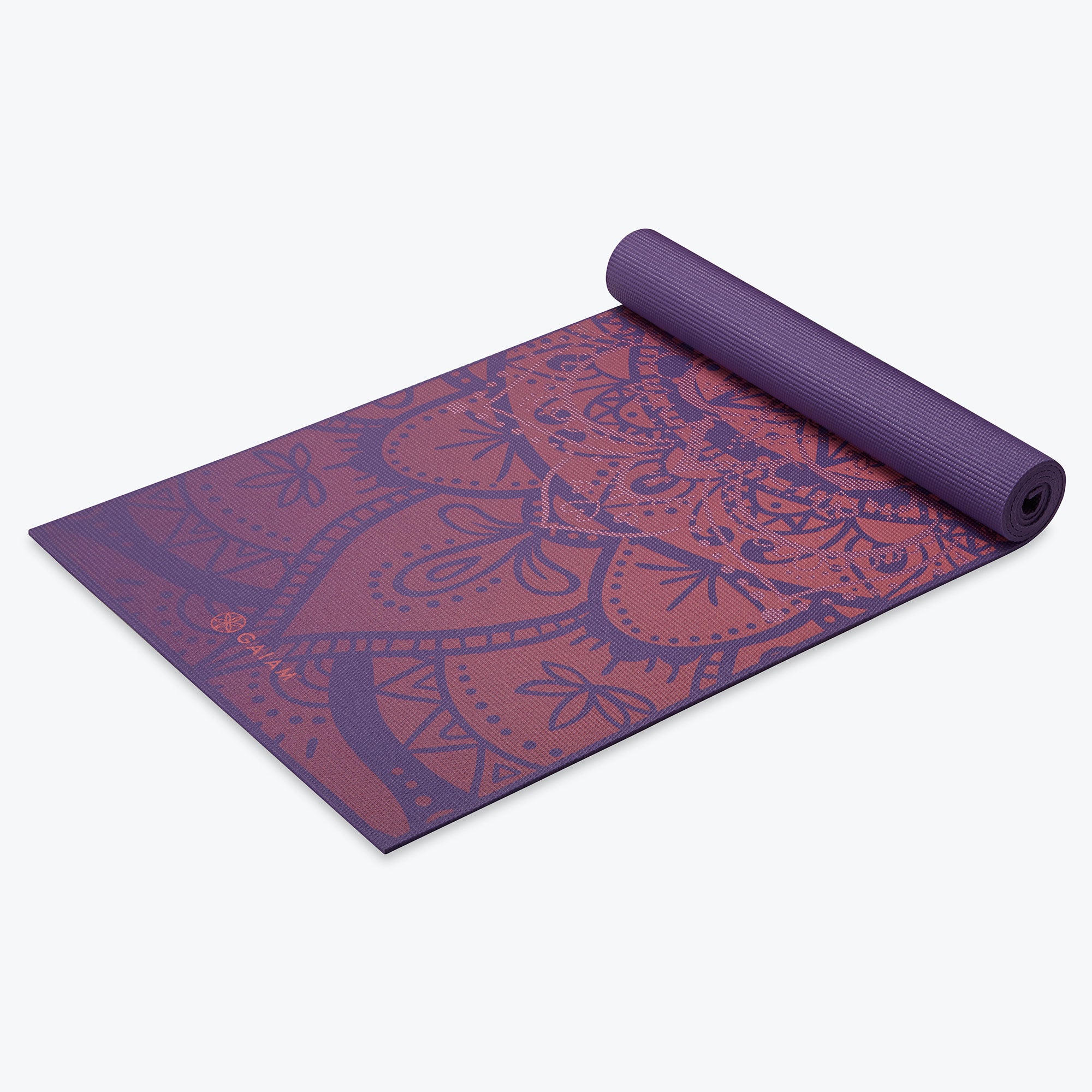 Premium Metallic Athenian Rose Yoga Mat (6mm) - Gaiam