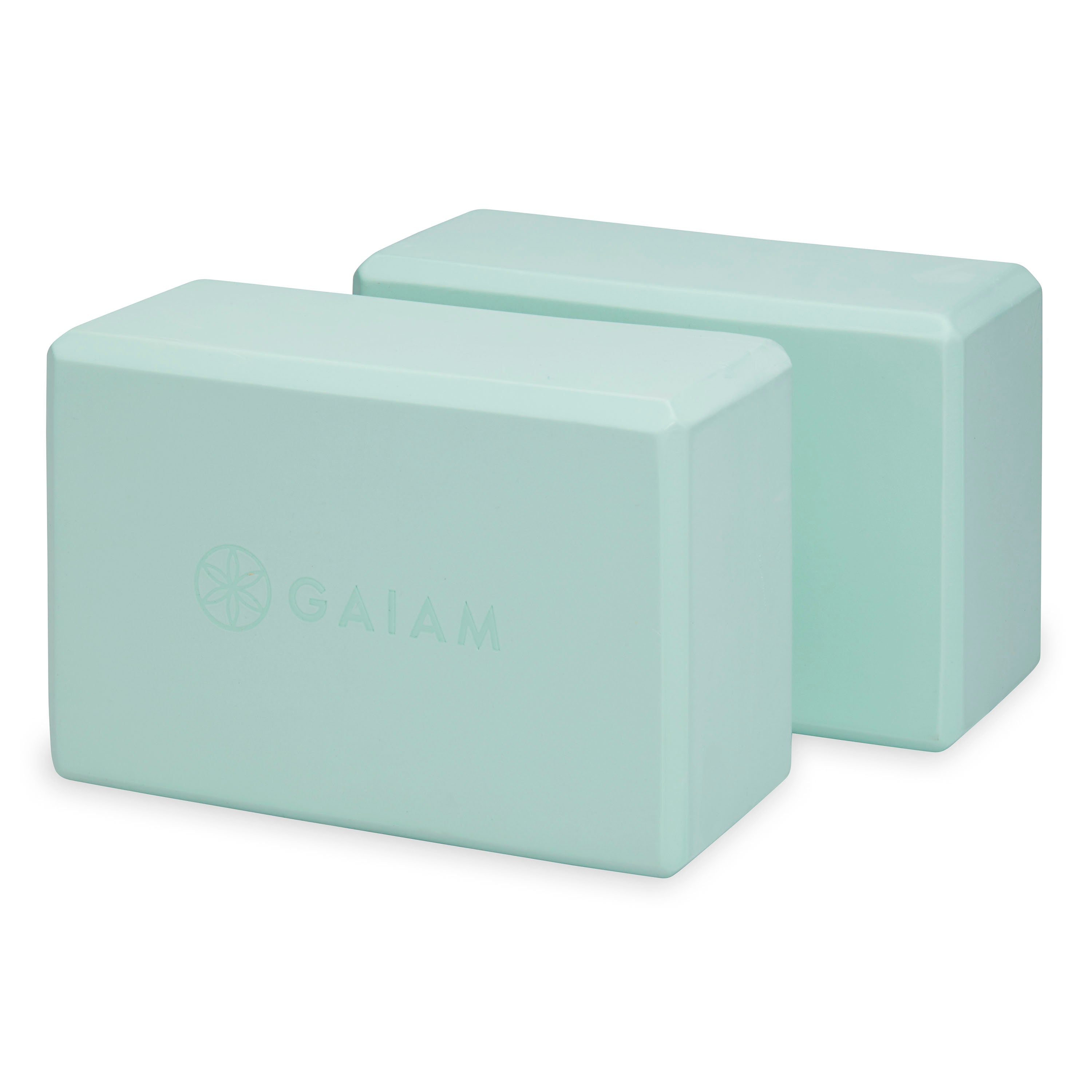 Gaiam Essentials - Bloque de yoga (set de 2), espuma de EVA suave y  antideslizante, multiuso