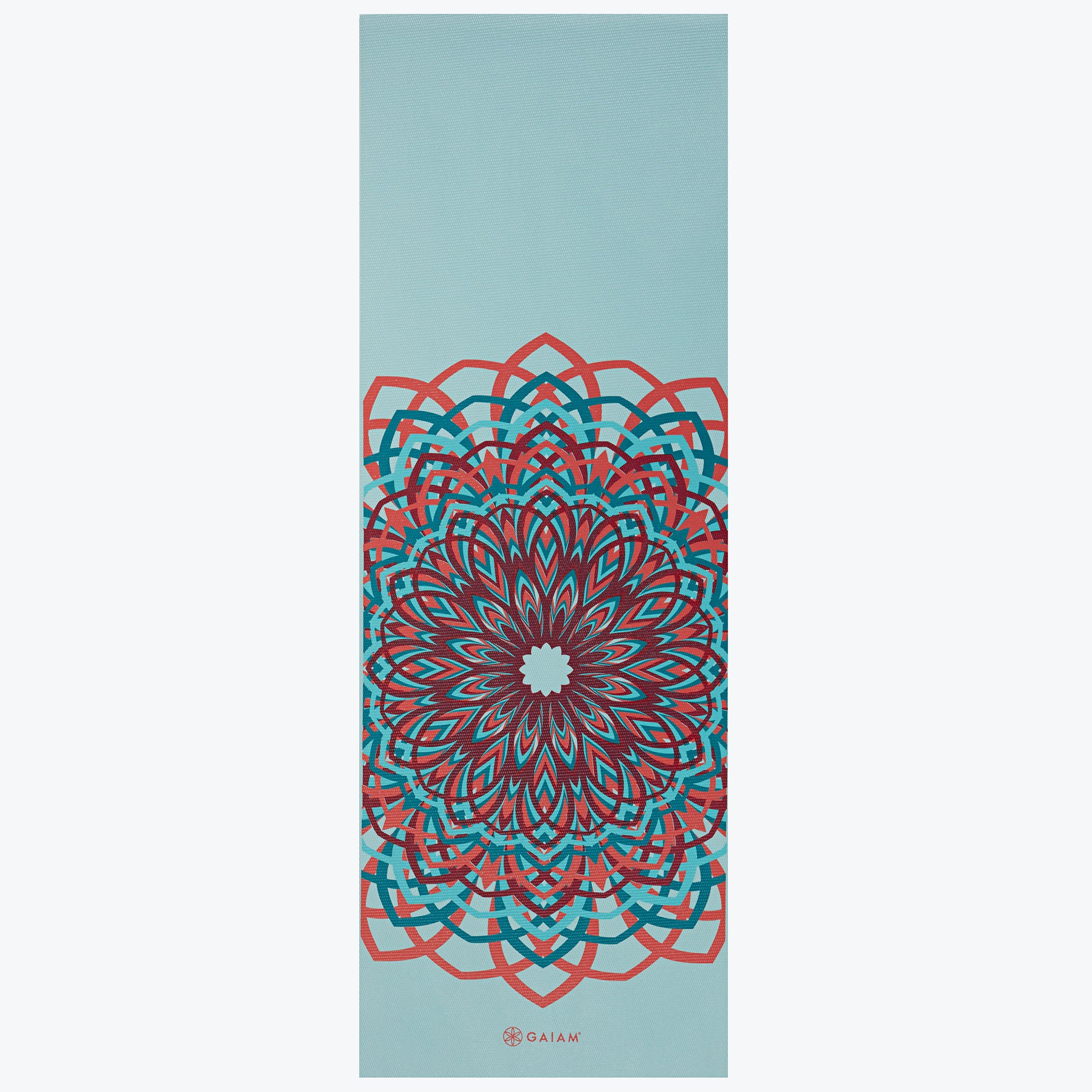 santorini yoga mat rolled out
