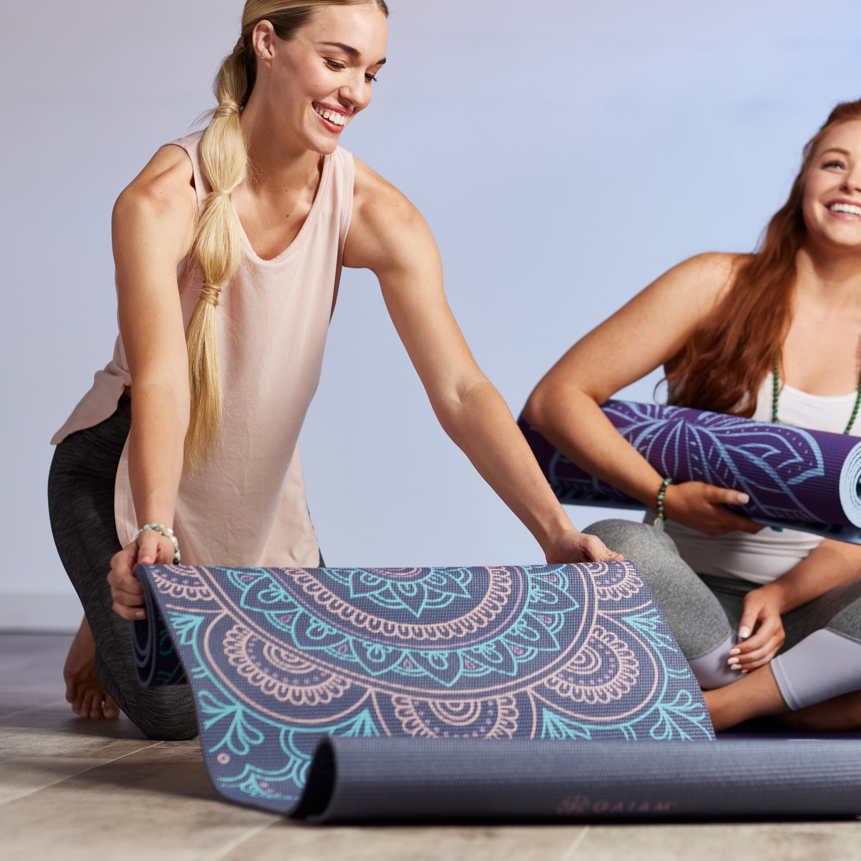 Gaiam Premium 6mm Yoga Mat, Marrakesh