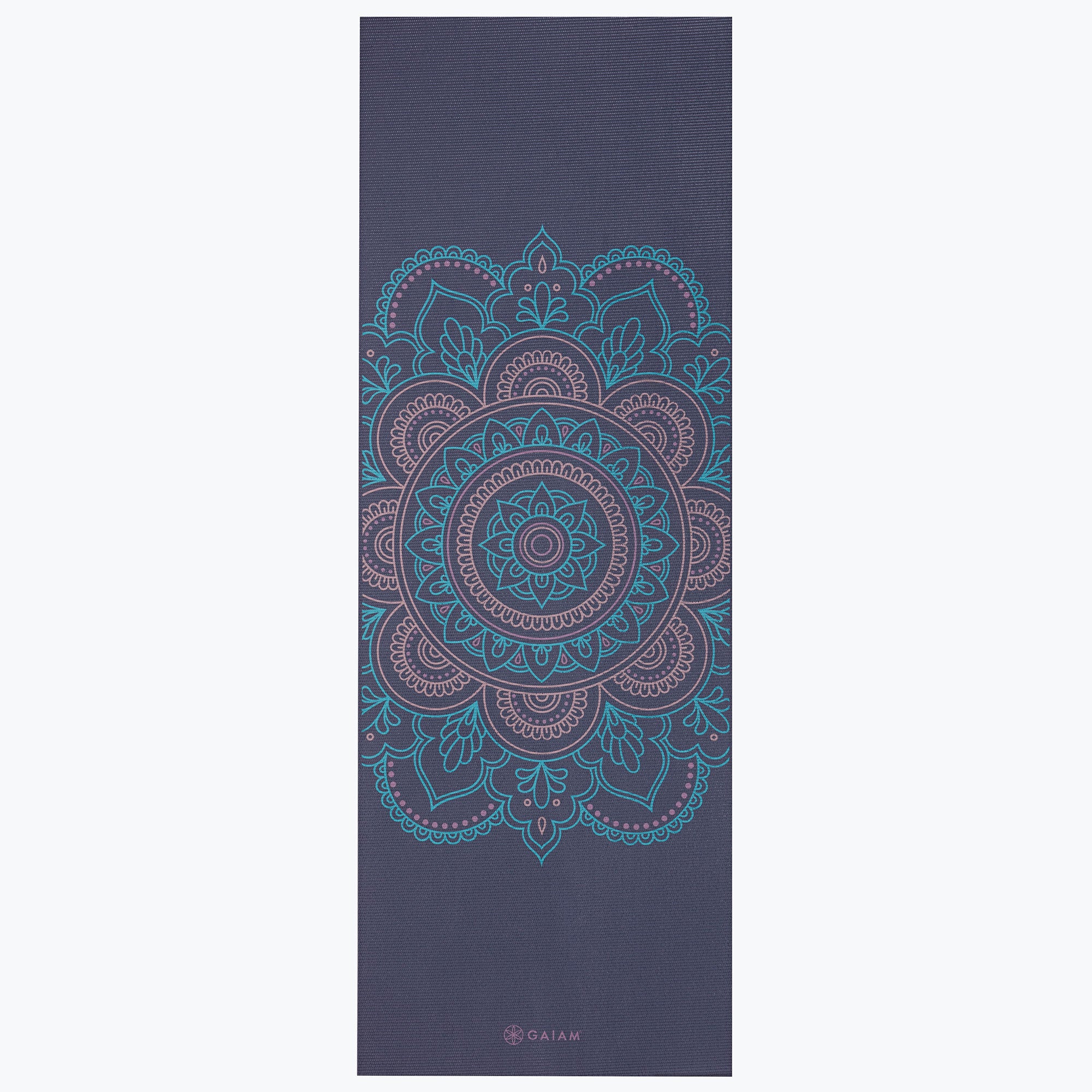 GAIAM Purple Reversible Yoga Mat 5mm 68 X 23