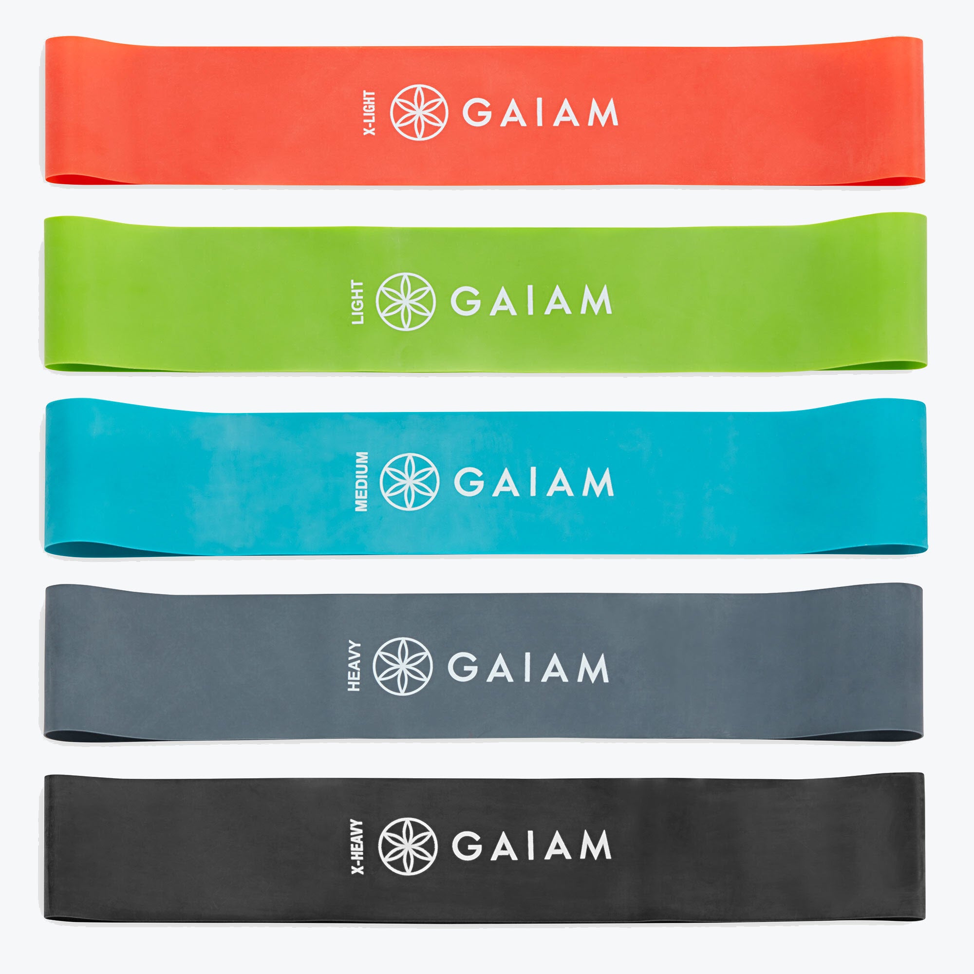 5-pack of resistance bands
