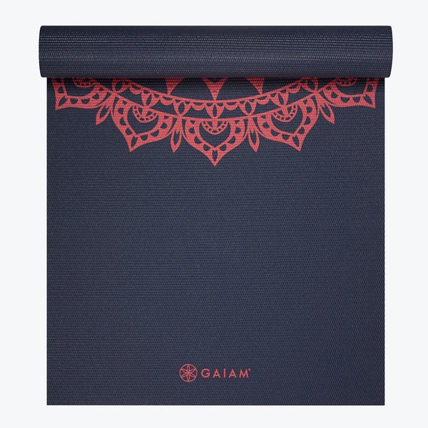 Buy Gaiam Studio Select 6mm Revesible Print Yoga Mat Plumstone at