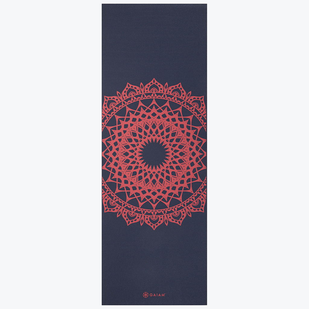 pink marrakesh mat rolled out