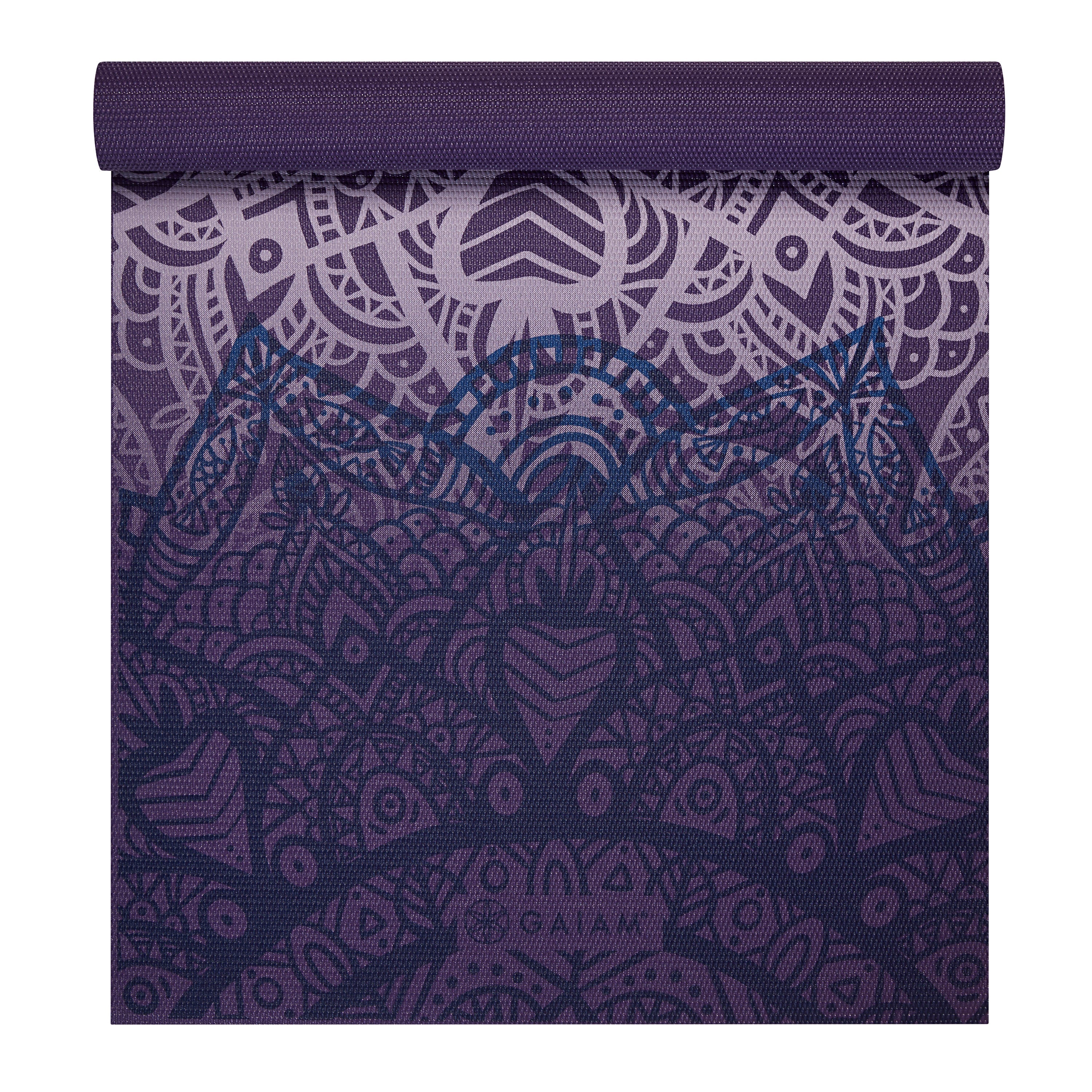 Classic Yoga Mat (4mm) - Purple Lattice - Gaiam