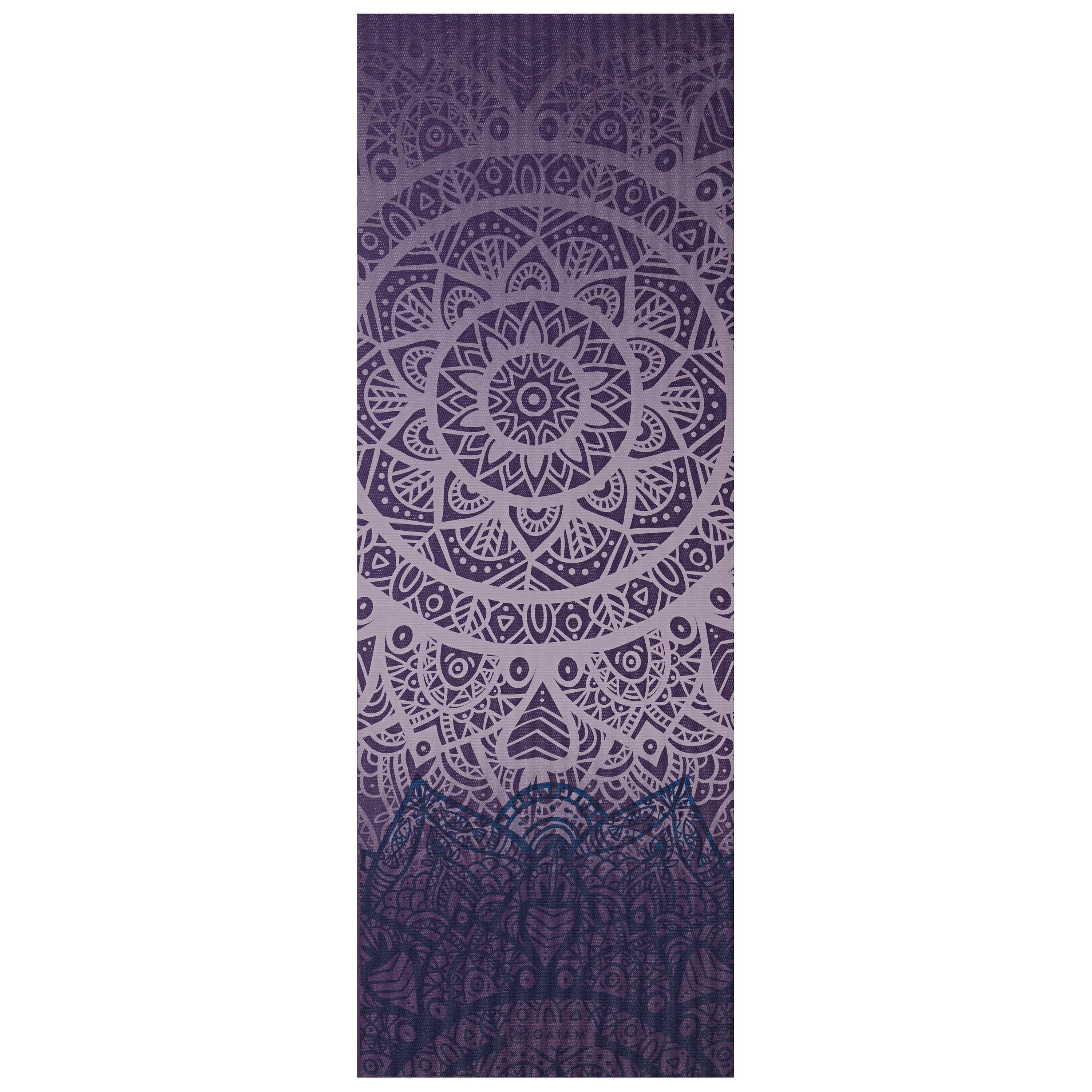 Classic Yoga Mat (4mm) - Purple Lattice - Gaiam