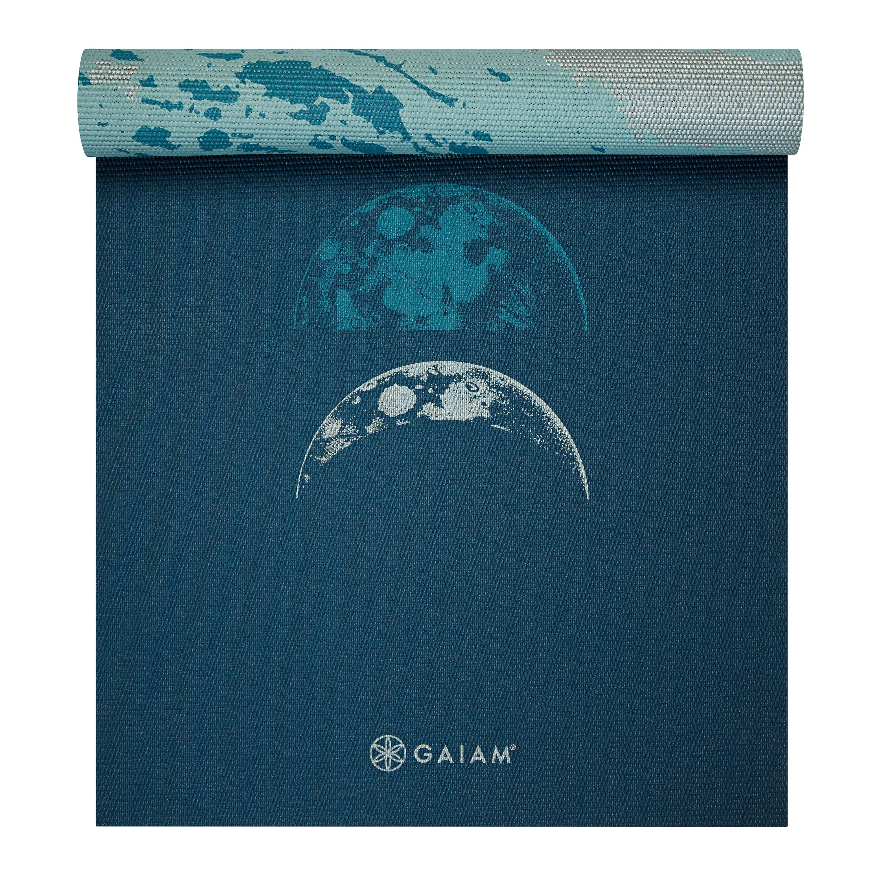 Gaiam Tappetino Yoga Premium 6mm Reversibile - Antiscivolo, Extra Spesso Per Pilates E Fitness (172,7 X 61 Cm)