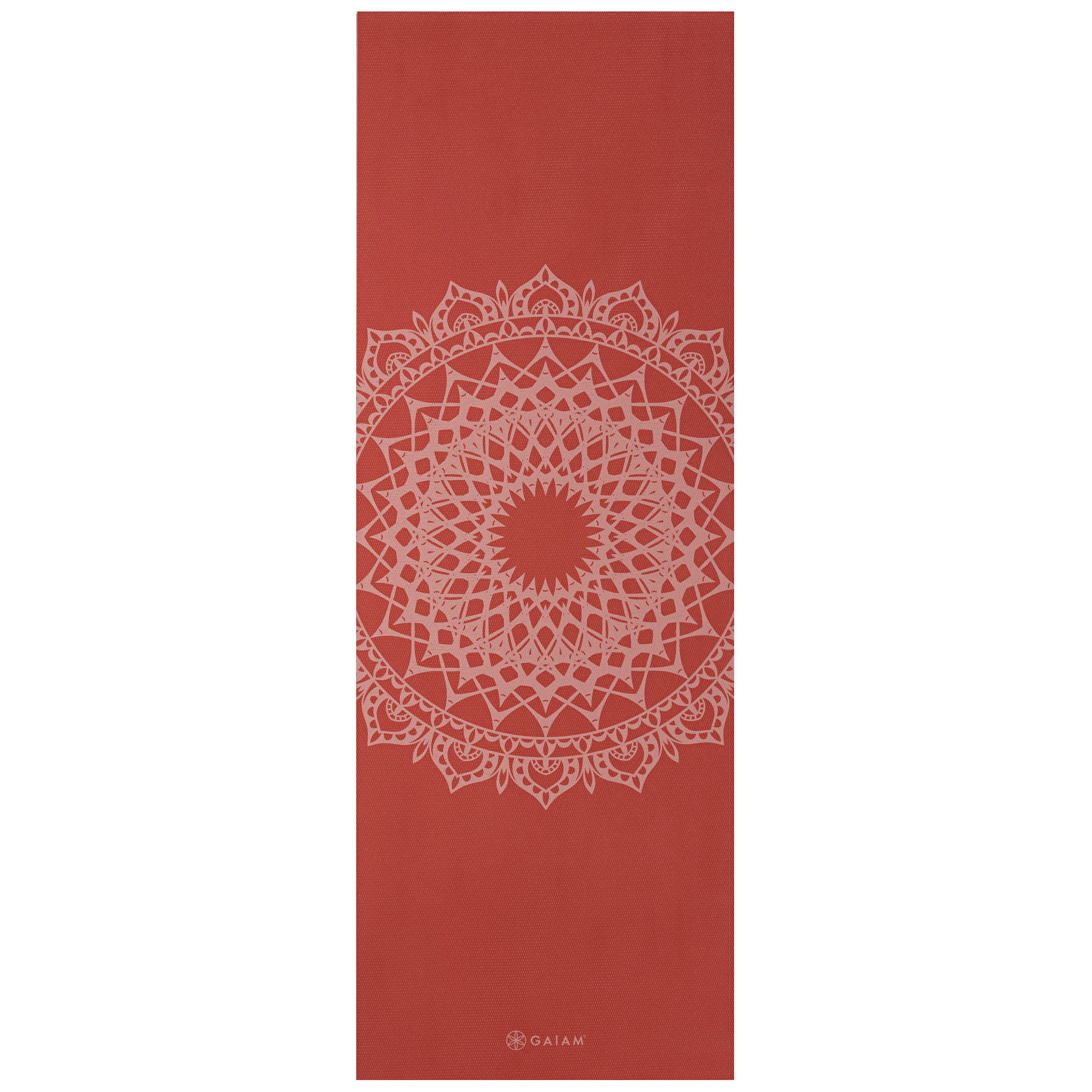Gaiam Yoga Mat Moroccan Garden Printed Lightweight Non-Slip 68”x24