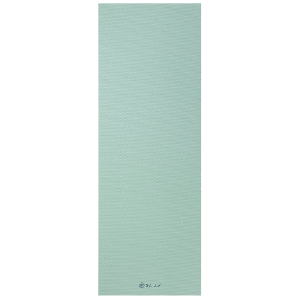 Classic Solid Color Yoga Mat (5mm) Morning Dew flat