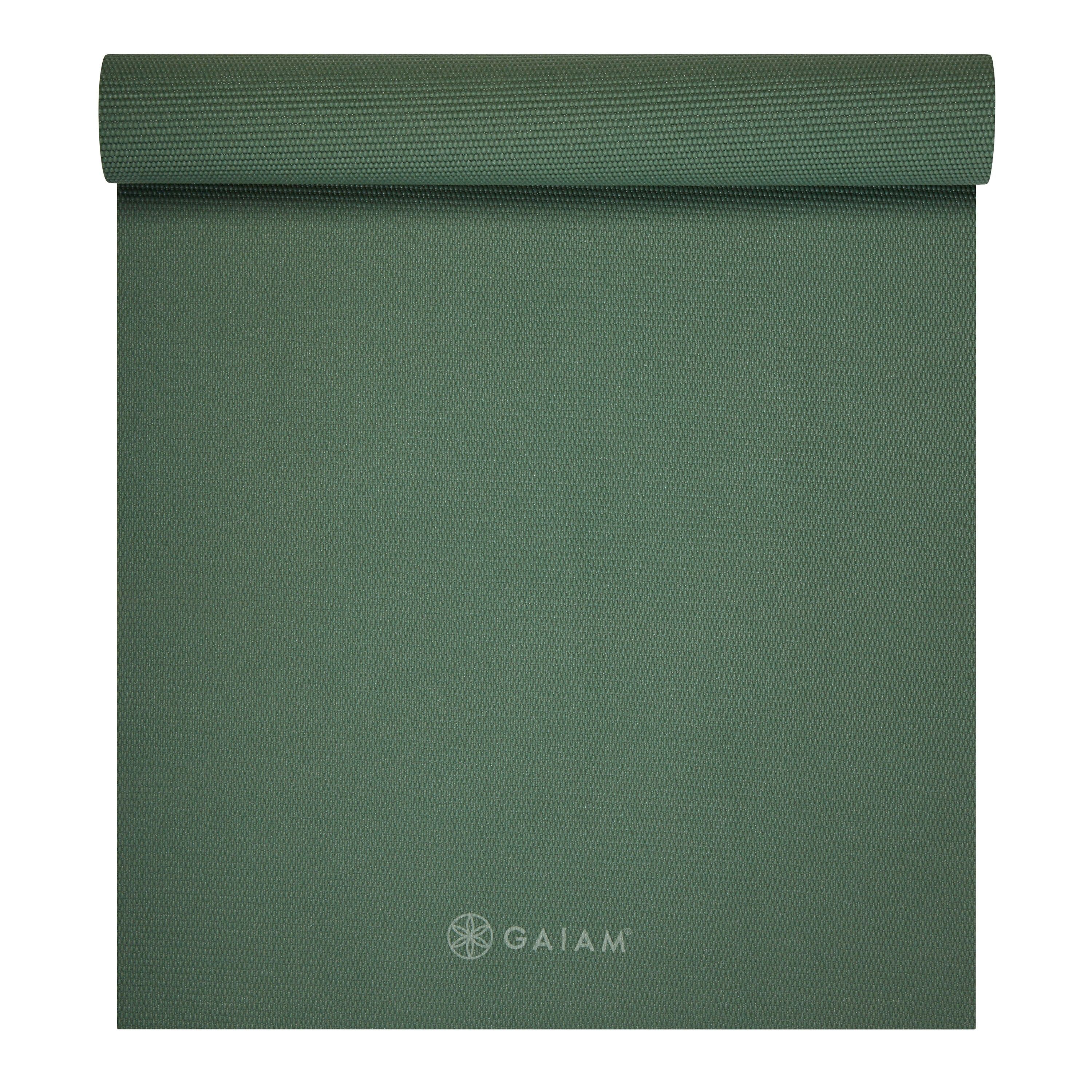 Gaiam Vintage Green Point Yoga Mat 5MM 64949