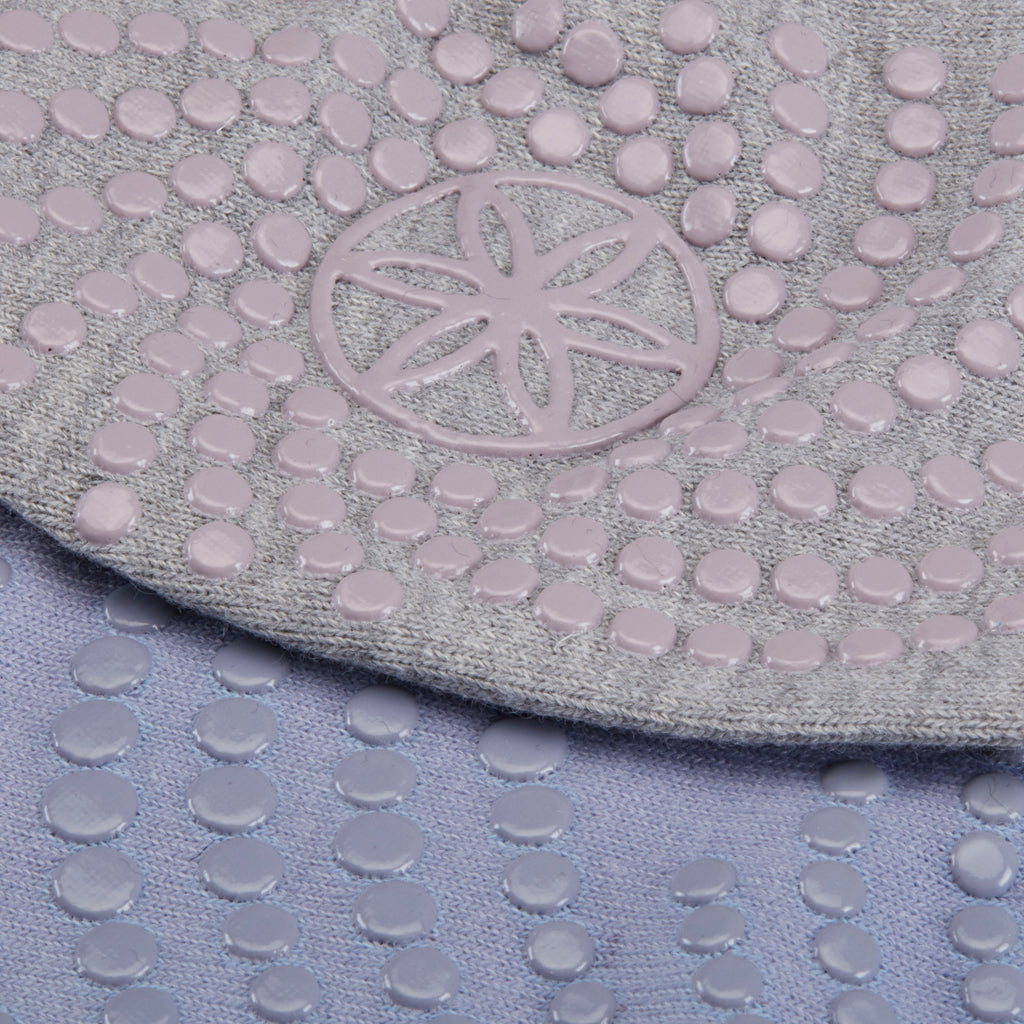 Grippy Yoga-Barre Socks - 2 Pack Wild Lilac