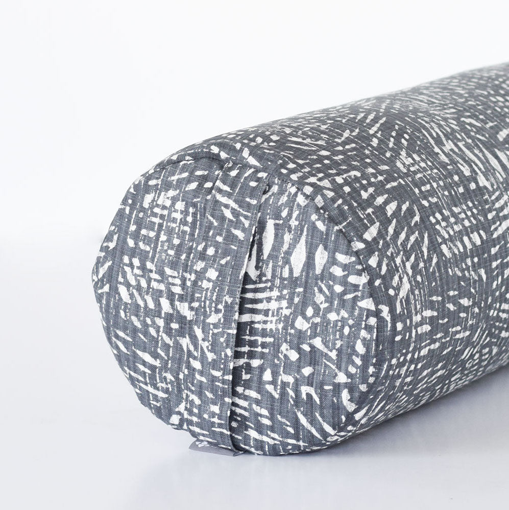 Halfmoon Cylindrical Bolster Bramble on side