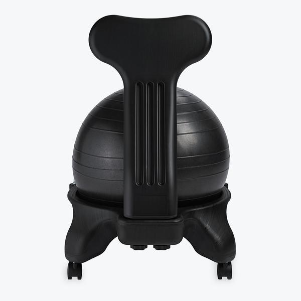 Classic Balance Ball Chair Charcoal Black