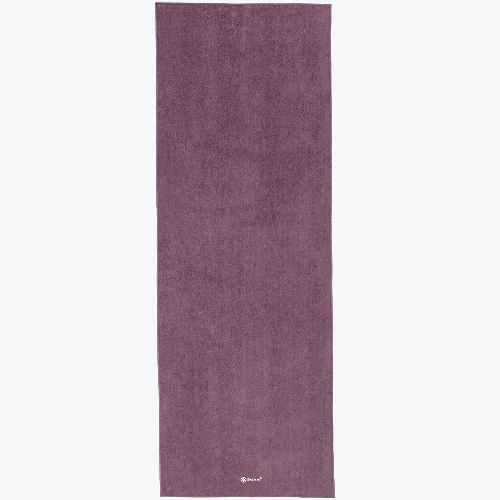 Gaiam Pty Limited Fitness & Yoga Mat Towel - Grey 1EA