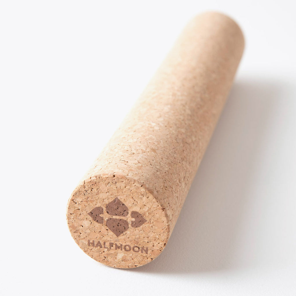 Halfmoon Natural Cork Massage Roller Gaiam