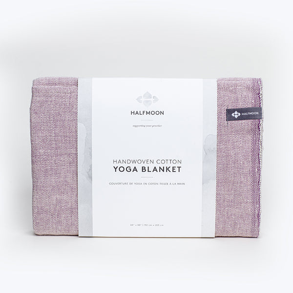 Halfmoon Cotton Yoga Blanket Gaiam