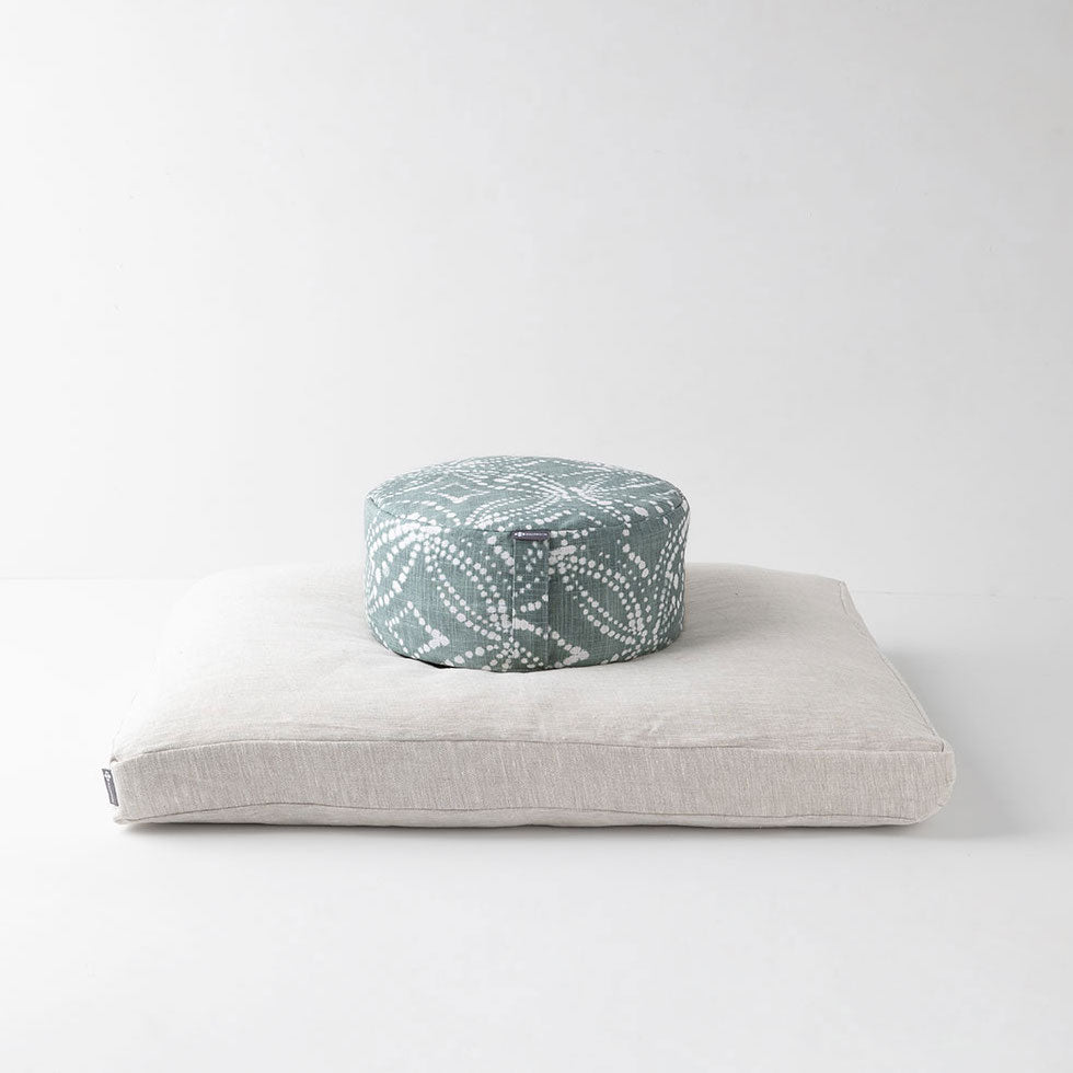 Halfmoon Sit Set Mod Meditation Cushion + Zabuton Gaiam