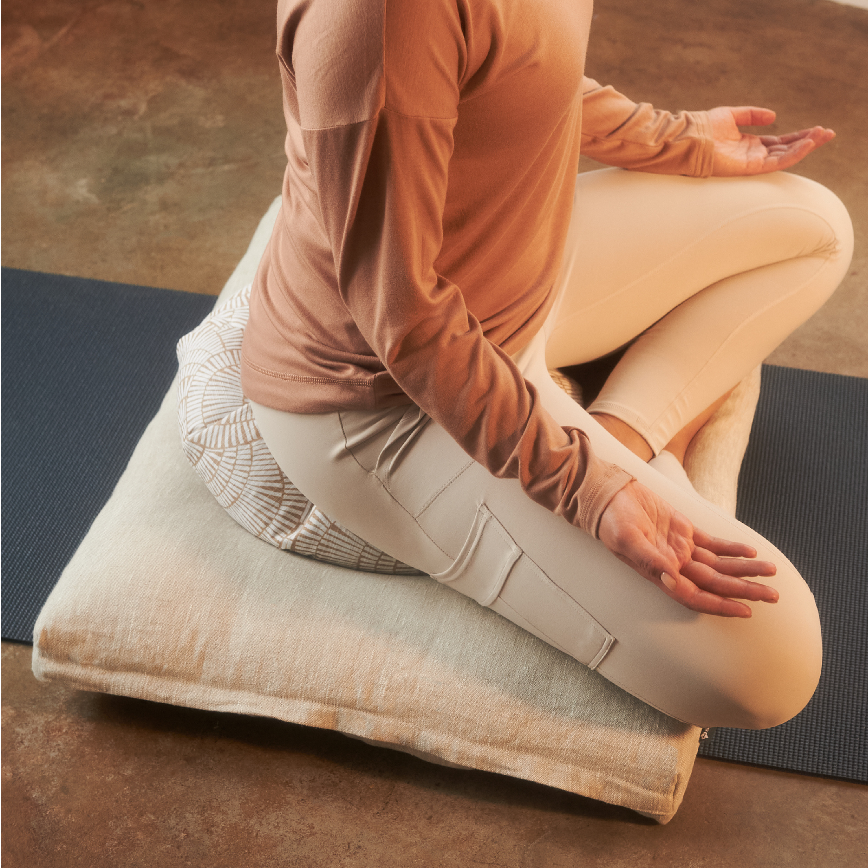 Zabuton Floor Cushion - Meditation Pillow - Gaiam