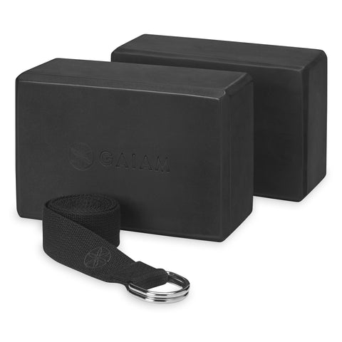 Block & Strap Combo - 2 Pack Black front