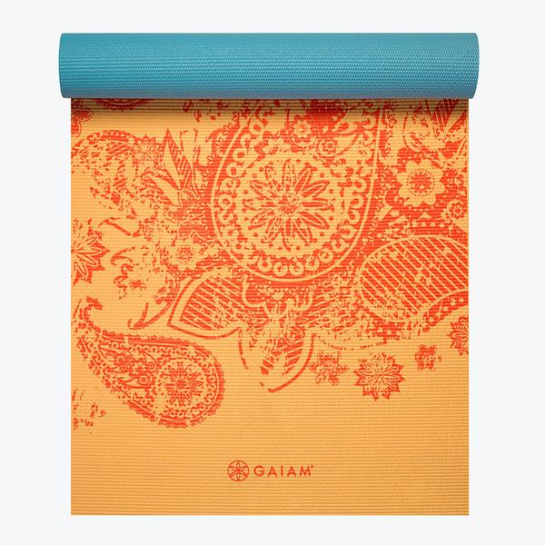 Reversible Elephant Yoga Mat (6mm) - Gaiam