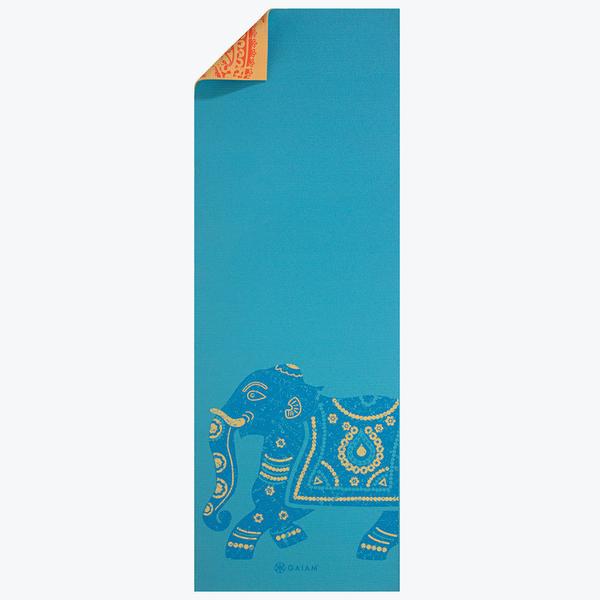 Reversible Elephant Yoga Mat (6mm) from Gaiam