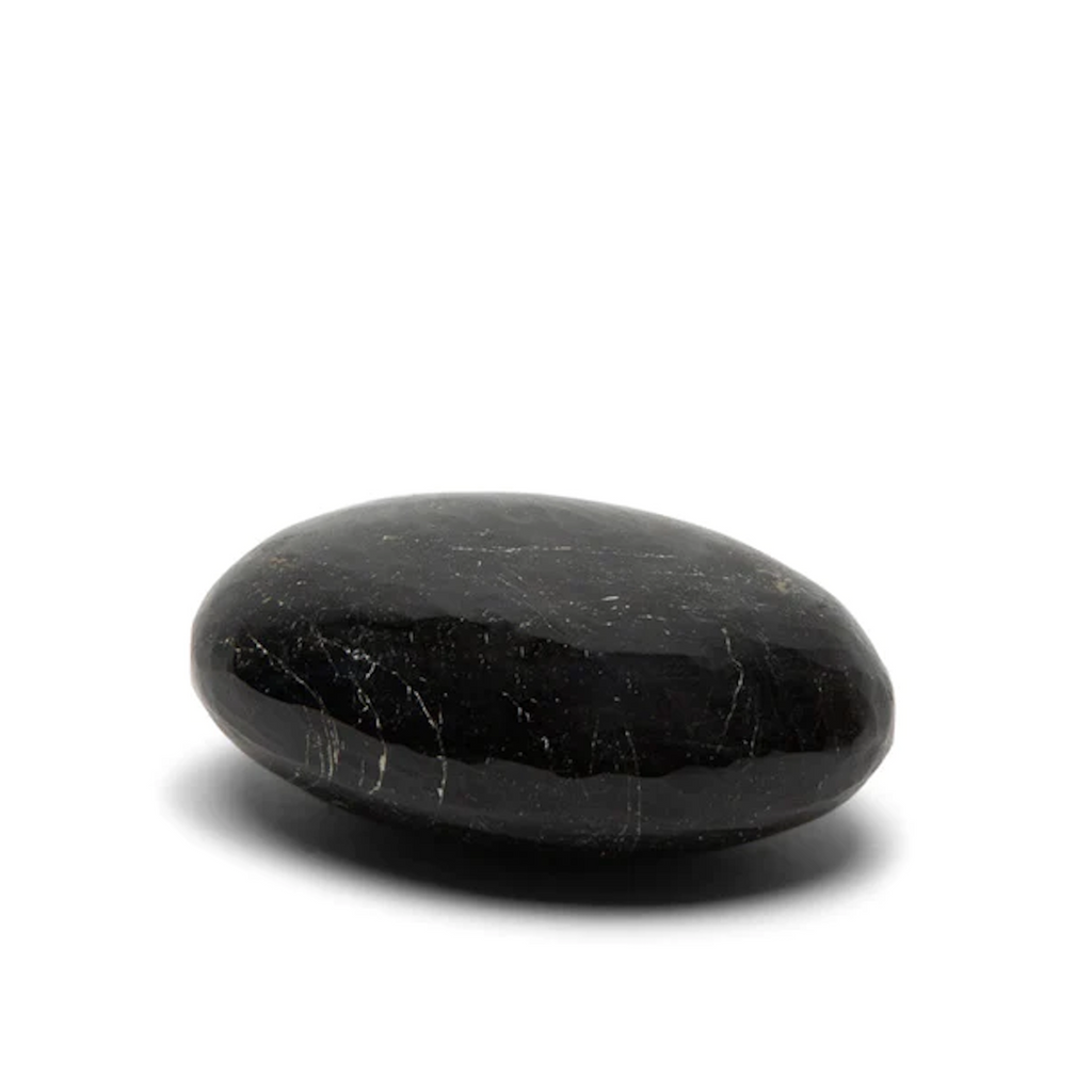b, halfmoon Palm Crystal Tourmailne