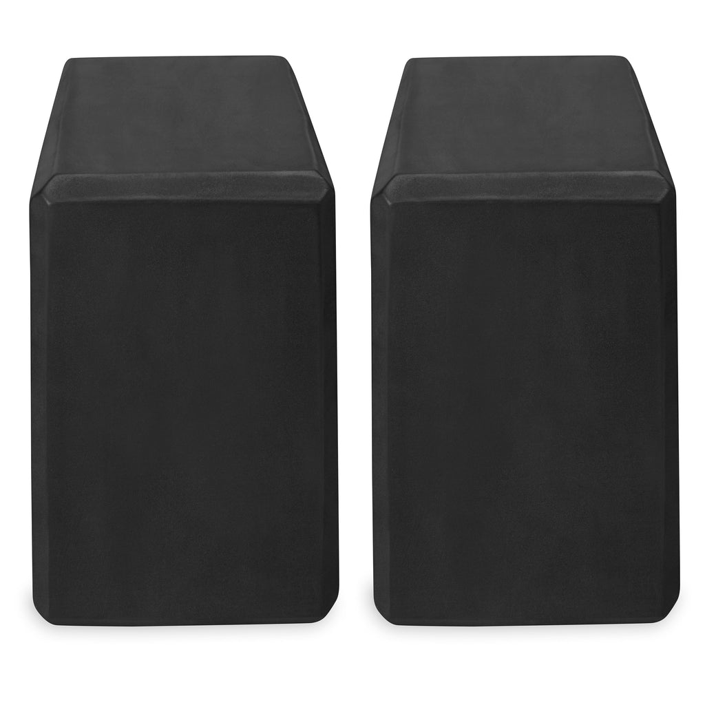Yoga Block 2-Pack Black side
